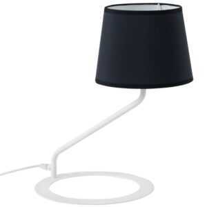 Nordic Design Černá kovová stolní lampa Shadow